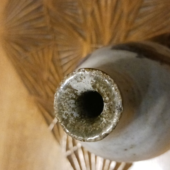 Vintage Stoneware Bud Vase Sailing Ship - Picture 5 of 9